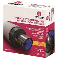 Защита от замерзания бытовых трубопроводов Freezstop 25-10 100035584200 без терморегулятора — фото 1, Теплые полы
