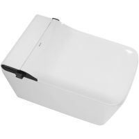 Унитаз биде Abber Rechteck AC1215S подвесной с сиденьем Микролифт — фото 4, Умные унитазы