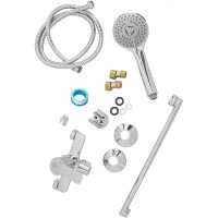 Смеситель для ванны Orange Dia M45-211cr универсальный Хром — фото 5, Смесители