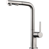 Смеситель для кухни Paulmark Neo Ne214419-Ni Никель — фото 1, Смесители для кухни