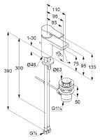 Товар: Смеситель для раковины Kludi Zenta SL 482600565 Хром - фото 2 Смеситель для раковины Kludi Zenta SL 482600565 Хром — фото 2, Смесители для раковины