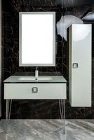 Тумба под раковину Boheme Armadi Art Lucido 80 770-080-W подвесная Жемчужный белый — фото 2, Мебель для ванной