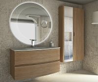 Тумба под раковину Cezares Dalila 100 54711 подвесная Rovere tabacco — фото 2, Тумбы под раковину