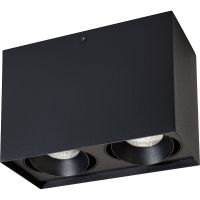 Потолочный светильник Arlight Cubus 023086 Черный — фото 1, Светильники