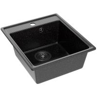 Кухонная мойка Maretti Kitchen KT425-BL Черная — фото 4, Кухонные мойки