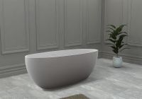 Ванна из искусственного камня Abber Stein 140x78 AS9641-1.4 без гидромассажа — фото 4, Ванны из искусственного камня