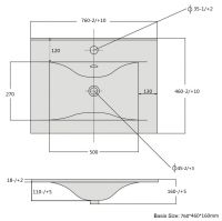 Товар: Тумба с раковиной SanVit Флай 75 kfly2075 с фактурой под дерево подвесная Венге - фото 7 Тумба с раковиной SanVit Флай 75 kfly2075 с фактурой под дерево подвесная Венге — фото 7, Мебель для ванной