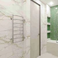 Водяной полотенцесушитель Terminus Виктория П8 400х800 бп600 4670078530103 Хром, боковое подключение, G 1" НР — фото 3, Водяные полотенцесушители