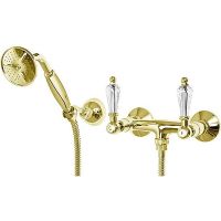 Смеситель для душа Cezares Diamond DIAMOND-D-03/24-Sw Золото 24 карат — фото 1, Смеситель для душа