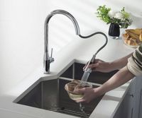 Смеситель для кухни Timo Saona 2336/00FL Хром — фото 2, Смесители для кухни