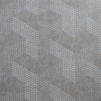 Обои Bernardo Bartalucci Sarrieri 5074-5 Флизелин (1,06*10) Серый, Геометрия — фото 1, Обои для стен