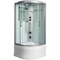 Душевая кабина WeltWasser WW500 Halle 904 90x90 10000003248 профиль Хром стекло прозрачное — фото 1, Душевые кабины