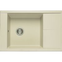 Кухонная мойка Aquaton Делия 78 1A715132DE240 Жемчуг — фото 1, Кухонные мойки