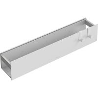 Металлическая полка Boheme Space 10966-W Белая — фото 1, Полки для ванной и душа