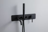 Смеситель для ванны Allen Brau Priority 5.31A05-31 Черный матовый — фото 15, Смеситель для ванны