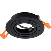 Встраиваемый светильник Crystal Lux CLT 001C1 BL Черный — фото 2, Точечные светильники