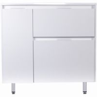 Тумба под раковину Style Line Барселона 90 R СС-00002280 Белая — фото 1, Мебель для ванной