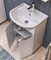 Тумба под раковину Vigo Callao 50 tn.CAL.UYU.50.2D Белая — фото 4, Тумбы под раковину