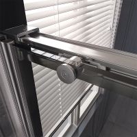 Душевая дверь Veconi Premium Trento PTD-40CH 150 PTD40-CH-150-01-C4 профиль Хром стекло прозрачное — фото 5, Душевые двери в нишу