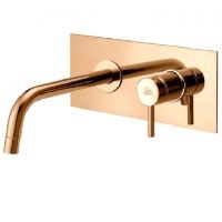 Смеситель для раковины Paffoni Light LIG101HG/M Медовое золото — фото 1, Смесители для раковины