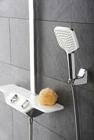 Душевая система Kludi Cockpit Discovery 8020091-00 Хром Белый — фото 8, Душевые стойки