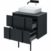 Тумба под раковину Allen Brau Reality 70 1.32004.AM подвесная Антрацит матовый — фото 39, Тумбы под раковину