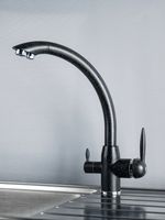 Смеситель для кухни Viko V-5224 Черный мрамор — фото 2, Смесители для кухни