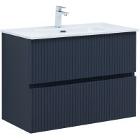 Тумба под раковину Aquanet Джейн 90 313303 подвесная Маренго — фото 1, Тумбы под раковину