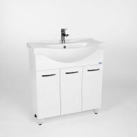 Товар: Тумба под раковину VIANT Милан 80 VMIL80ER-T3ST Белая - фото 3 Тумба под раковину VIANT Милан 80 VMIL80ER-T3ST Белая — фото 3, Мебель для ванной