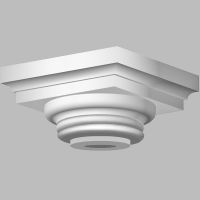 Капитель Decomaster 90024-5 420x170x420 мм — фото 1, Колонны