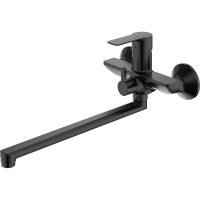 Смеситель для ванны Splenka S06.22.06 универсальный Черный матовый — фото 1, Смеситель для ванны