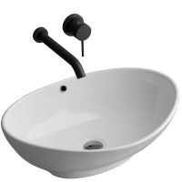 Раковина-чаша Grossman 59 GR-3022 Белая — фото 1, Раковины накладные