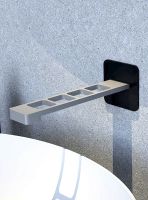 Излив для смесителя Webert One-X AC1073441 Черный Сталь — фото 2, Комплектующие для душевого оборудования