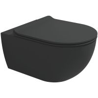 Унитаз Flaminia App AP118SCAR подвесной Carbone без сиденья — фото 1, Унитазы