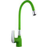 Смеситель для кухни Frap F4453-05 Зеленый — фото 1, Смесители для кухни