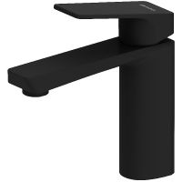 Смеситель для раковины Damixa Merkur 400210300 Черный матовый — фото 1, Смесители