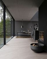 Керамогранит Nanogres Pesaro Nero-M Art##0007300 75x150 см — фото 2, Керамогранит