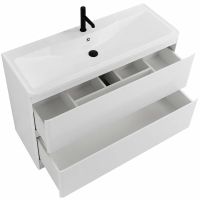 Тумба под раковину BelBagno 120 ALBANO-1200-2C-PIA-BL Bianco Lucido — фото 8, Тумбы под раковину