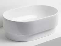 Раковина-чаша Simas Po-mo 56 PO02bi Белая — фото 2, Раковины накладные