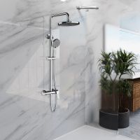 Товар: Душевая система Vincea Arco VSFS-4AR1CH Хром - фото 2 Душевая система Vincea Arco VSFS-4AR1CH Хром — фото 2, Душевые стойки