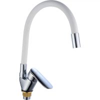 Смеситель для кухни Ростовская Мануфактура Сантехники Boou B8215-23J Хром — фото 1, Смесители