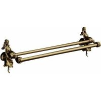 Полотенцедержатель Art&Max Athena AM-0618-B двойной Бронза — фото 1, Полотенцедержатели