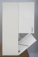 Товар: Подвесной шкаф DIWO Суздаль 60 СО-Су08060-01П1Я c бельевой корзиной Белый - фото 14 Подвесной шкаф DIWO Суздаль 60 СО-Су08060-01П1Я c бельевой корзиной Белый — фото 14, Мебель для ванной