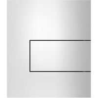 Клавиша смыва Tece Square Urinal 9242812 для писсуара Белый глянцевый — фото 1, Кнопки смыва