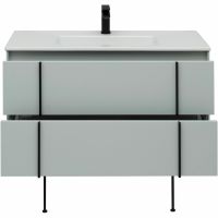 Тумба под раковину Allen Brau Reality 100 1.32007.PWM подвесная Папирус матовый — фото 37, Тумбы под раковину