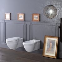 Унитаз Globo Paestum PAS03.BI подвесной без сиденья — фото 3, Унитазы