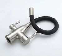 Смеситель для кухни Frap H69 F4396-5 Сатин Черный — фото 13, Смесители для кухни