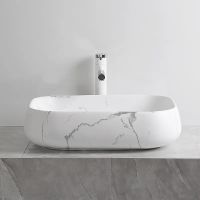 Раковина-чаша Ceruttispa 57 CR0086 MMW2 СТ9548 Белый матовый мрамор — фото 7, Раковины накладные