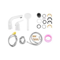 Смеситель на борт ванны Orange M60-333w Белый глянцевый — фото 11, Смесители на борт ванны