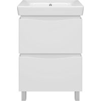 Товар: Тумба с раковиной Misty Венера 60 УТ000001778 Белая - фото 2 Тумба с раковиной Misty Венера 60 УТ000001778 Белая — фото 2, Мебель для ванной